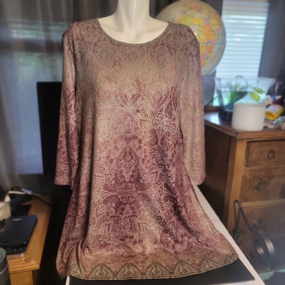 Indigo Soul Dress Size Lg Boho Hippie